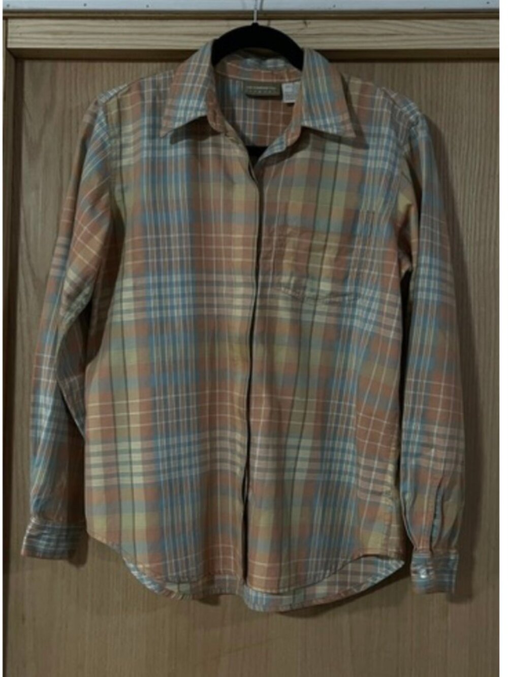 Vintage Liz Claiborne plaid button up shirt sz S